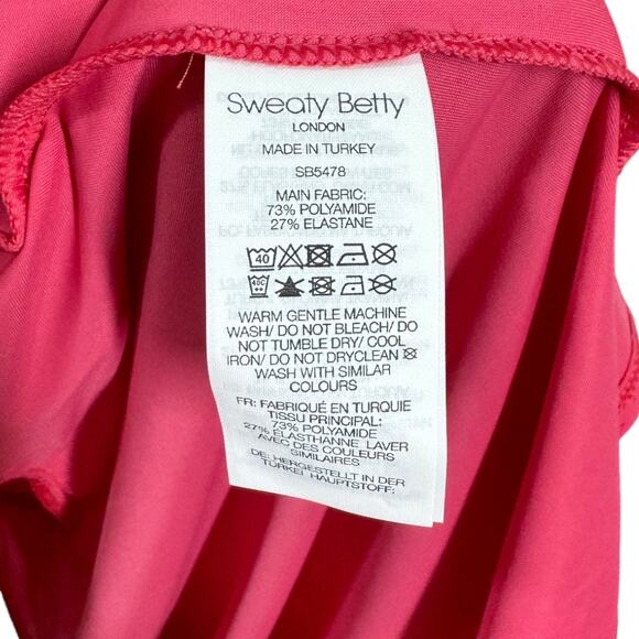 Sweaty Betty Explorer Ace Midi Dress Tayberry Pink Small New NWT Flaw Activewear - Picture 9 of 9